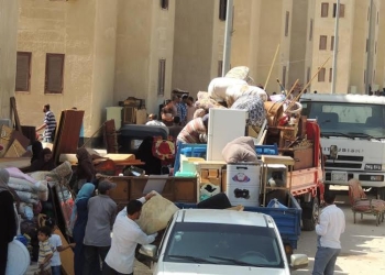 حملة مكبرة لتحرير420 وحدة سكنية بدمياط الجديدة من أيدى البلطجية
