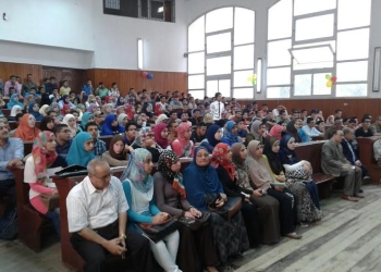 تواجد أمنى مكثف في محيط كليات دمياط في اليوم الاول للدراسة