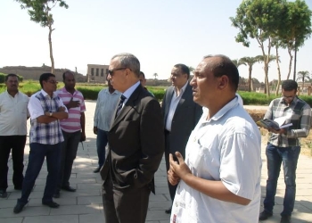 تطوير وتجميل معبد دندرة بقنا لجذب السائحين