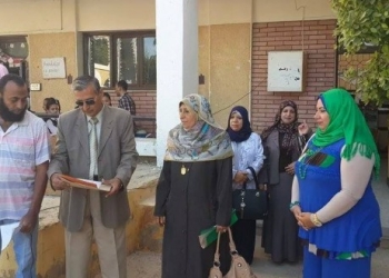 الوادى الجديد تحصل على المركز الأول المشرف المثالى 