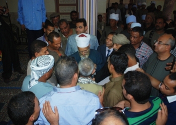 محافظ سوهاج يشهد صلح بين عائلين بجرجا 