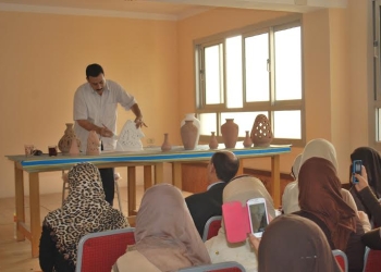 بالصور :  بيت ثقافة دهتورة يجوب القرى الأكثر احتياجاً للخدمات الثقافية