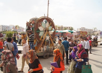 بالصور مهرجان التراث الشعبى السياحي في كلية السياحة والفنادق جامعة الفيوم