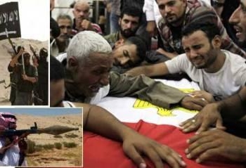 القليوبية تنكس أعلامها لمدة 3 أيام حداداً على أرواح الشهداء في حادث الشيخ زويد