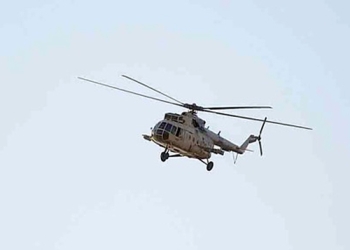 الطائرات الهليكوبتر تلقى هدايا تذكارية احتفالا بالذكرى الحادية و الأربعين لانتصارات اكتوبر المجيدة
