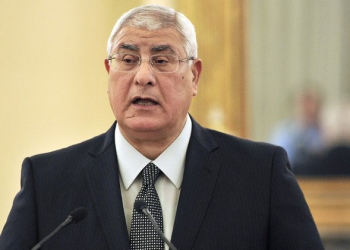 شكر يؤيد عدلى منصور رئيسا لمجلس النواب