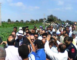 مين بيحب مصر : تشكر وزير الزراعة على مشروعات تنمية الريف وتؤكد تنمية الريف هي الحل الحقيقي للقضاء على العشوائيات
