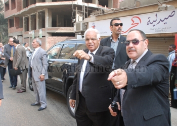 بالصور جولة تفقدية لمحافظ القاهرة بأحياء المعادي والبساتين ودار السلام ومصر القديمة