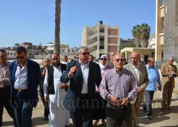 محافظ الإسكندرية يصدرقراراً بهدم أحد المباني الخاصة بمدرسة أبيس الإعدادية لخطورة المبني على الطلاب
