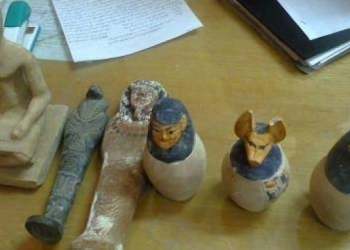 ضبط تشكيل تخصص في الاتجار في الآثار ببني سويف