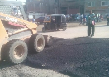 حملة لتمهيد طريق الحادثة والترعة الباسوسية في القناطر الخيرية