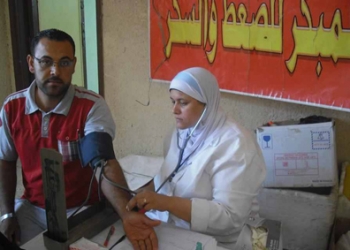 القافلة العلاجية تكشف على 786 مريضا بقرية الفتح جنوب بورسعيد
