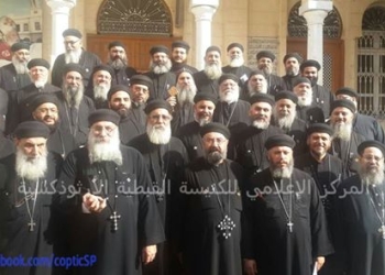 الأنبا ماركوس يجتمع  بكهنة كنائس حدائق القبة والوايلي ومنشية الصدر