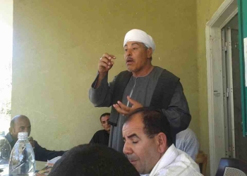 نقابة فلاحين الوادى الجديد تناقش مشاكل جفاف الآبار والحرائق  