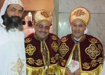 استلام الذبيحة لكهنة المقطم الجدد اليوم بديرالبراموس