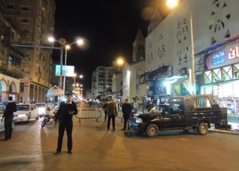تواجد امنى مكثف لتأمين الكنائس للاحتفال بٱعيلاد الميلاد المجيد