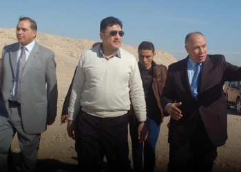 وزير الموارد المائية في زيارة لسوهاج