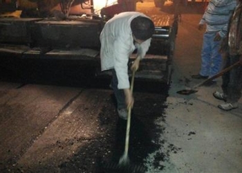 ترميم 3 مناطق بشبرا الخيمة