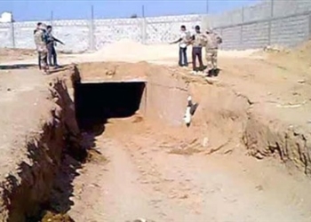 تدمير 13 فتحة نفق فى غزة .و القبض على 62 متسلل بالسلوم 