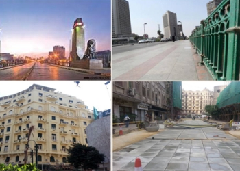تطوير ميدان عابدين وإعادة تأهيل كباري قصر النيل والجلاء