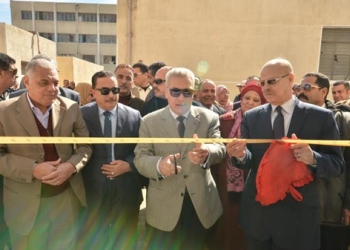 محافظ بورسعيد يفتتح معمل لتصنيع المعادن بالتدريب المهني