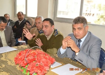 بالصور ..رئيس مدينة مطوبس يبحث تطبيق قانون تجريم التعدي علي الأراضي الزراعية