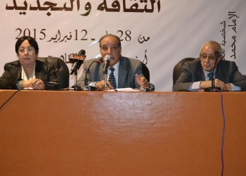 فى ندوة بمعرض الكتاب للاحتفاء بفاتن حمامة ليلة فى حب “الأستاذة فاطمة”