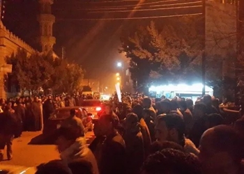 جثمان شهيد رفح يصل المنوفية بعد تأخر ٣ أيام