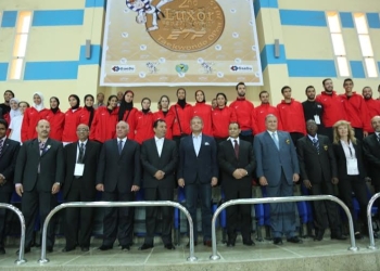 وزير الرياضة يدعم لاعبي مصر في بطولة الأقصر الدولية للتايكوندو