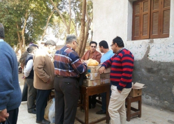قافلة طبية لكنيسة القديس الانبا شنودة بالعزب دشنا 