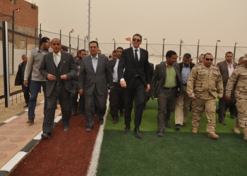 الجيش يوشك على الانتهاء من تطوير أفقر قرى بني سويف