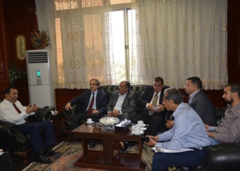 محافظ الاقصر يلتقي برئيس شركة النيل لتسويق البترول
