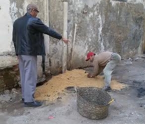 “رضوان” يأمر برفع القمامة وتطهير وتسليك الصرف الصحى 