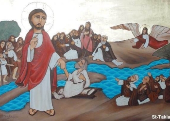 اليوم الخامس والثلاثون من الصوم الكبير للأقباط