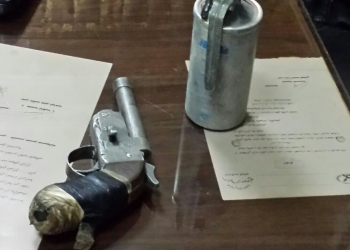 ننشر صورة القنبلة التي عثر عليها في منزل هارب بسوهاج