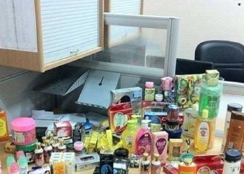 مصادرة 1349 عبوة مستلزمات طبية منتهية الصلاحية  بطنطا