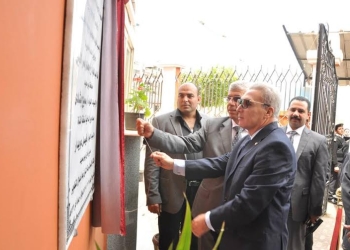 محافظ بورسعيد ومدير الأمن يفتتحان ديوان قسم شرطة الشرق 