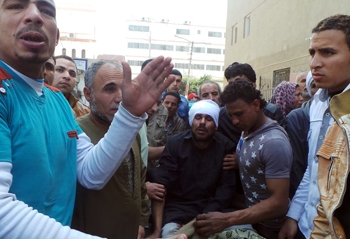 بالصور .. مصرع واصابه 32 شخصاً فى حادث تصادم مصنع انشاص الحربى بالشرقية