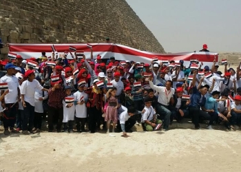 منطقة الأهرامات تستضيف 500 طفل 