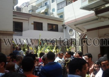 بالصور : آلاف الأقباط يحتفلون بأحد الشعانين