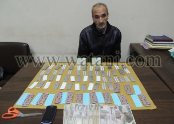  القبض على ” سيكا ” بمسكنه وبحوزته 750 قرص مخدر ببورسعيد 