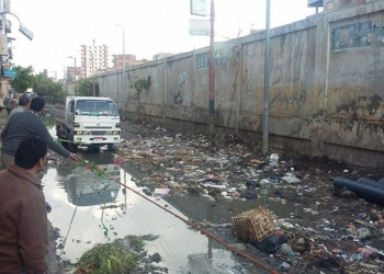 مدينة إدكو بالبحيرة تغرق في مياه الصرف الصحي