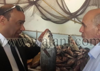وزير الزراعة يشهد  افتتاح موسم الصيد بمشروع مريوط