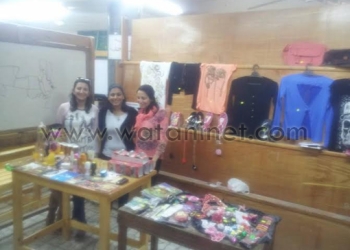 بالصور إقامة معرض بكنيسة العذراء مريم بالسويس