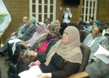 ورشة عمل لمعايير الجودة بجامعة بنها