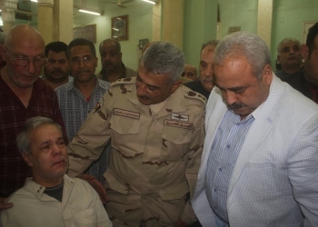 المنوفية تشيع جثمان شهيد مدرعة رفح في جنازة عسكرية