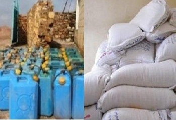 إحباط تهريب 26 ألف لتر بنزين و1.8 طن دقيق مدعم بالبحيرة