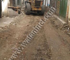 محافظ دمياط يستجيب لأهالى عزبة ناصر برصف المنطقة 