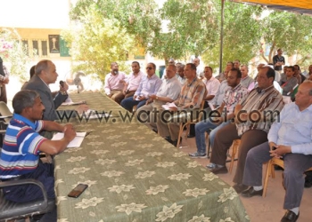 محافظ الوادى الجديد يأمر بوقف قرارات إزالة 39 منزل بمركز باريس