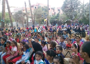بالصور …” الأمل ” تحتفل ب 400 طفل يتيم وذوي إعاقة بأبوتيج 